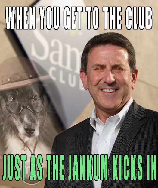 Sam's Club CEO Brian Cornell pictured in front  of a Sam's Club store in Bentonville.
